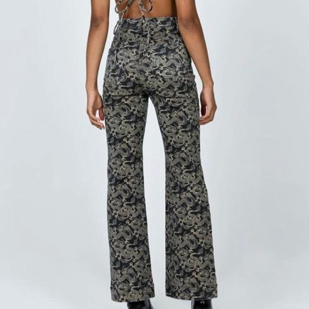 Patterned Princess Polly Jeans - Picture 2 of 6